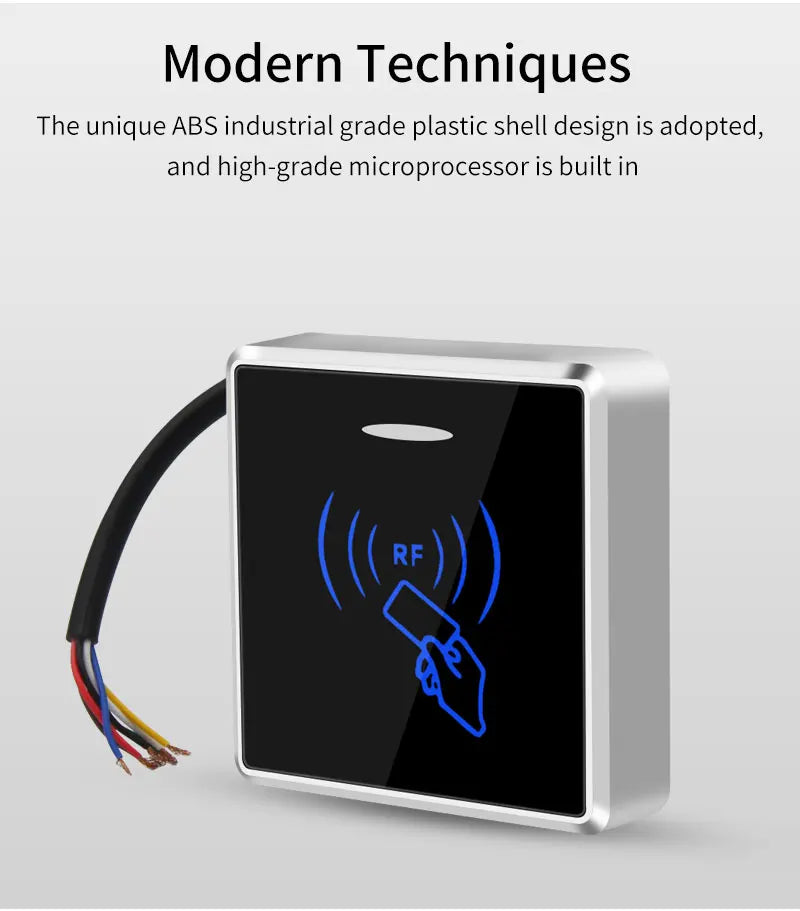Anti Copy Encryption Rfid Card Anti Duplication Access Control Reader Anti-copy RFID Card Wiegand Output Card Reader No Relay Vue