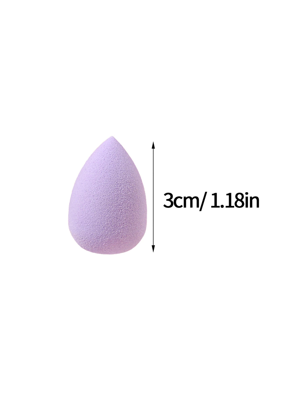 10 PC Quick Set Foundation Concealer Water Drop Makeup Sponge Set - Complete Set. Soft, Elastic, and Skin-Friendly Sponge Materi Vue