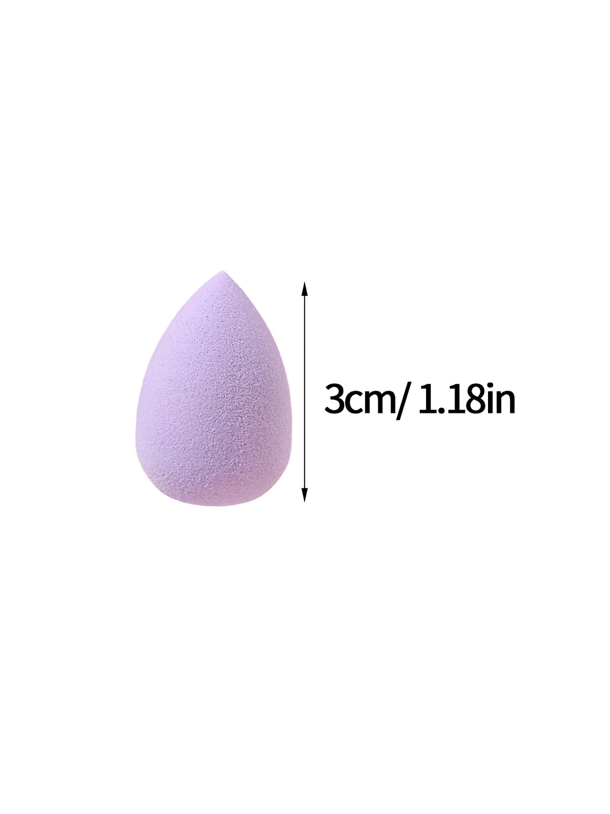 10 PC Quick Set Foundation Concealer Water Drop Makeup Sponge Set - Complete Set. Soft, Elastic, and Skin-Friendly Sponge Materi Vue