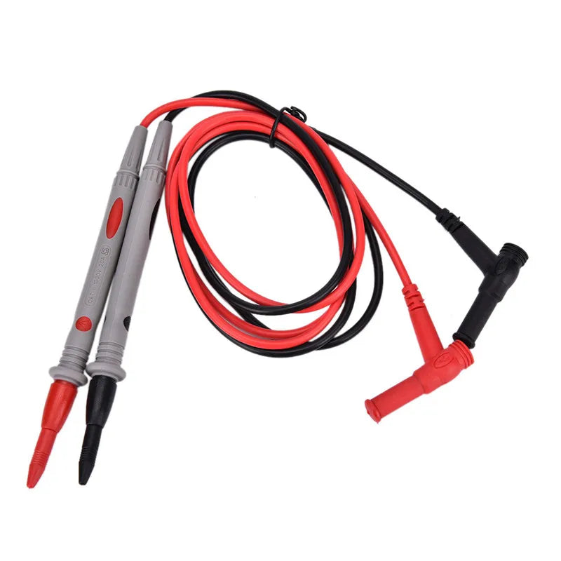 2pcs 20A 1000V Probe Test Leads Pin For Digital Multimeter Needle Tip Multi Meter Tester Lead Probe Wire Pen Cable Vue