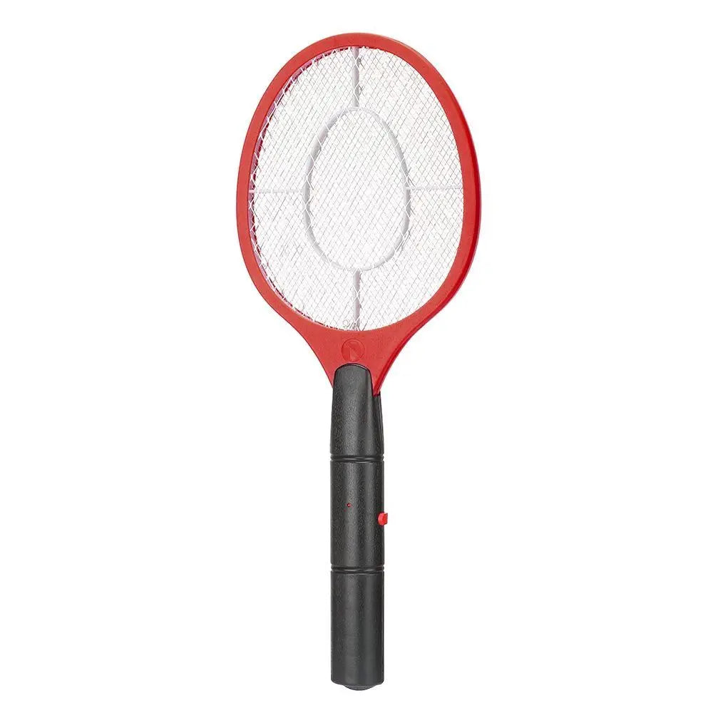 Bedroom Plastic Electric Fly Insect Racket Mosquito Wasp Portable Vue red