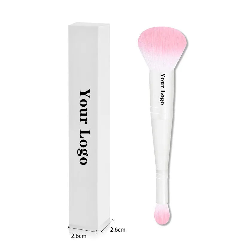 Custom Logo Makeup Brushes Large Powder Foundation Make up Brushes Cruelty Free Concealer Makeup Brush Wholesale Bulk 20pcs/lot Vue