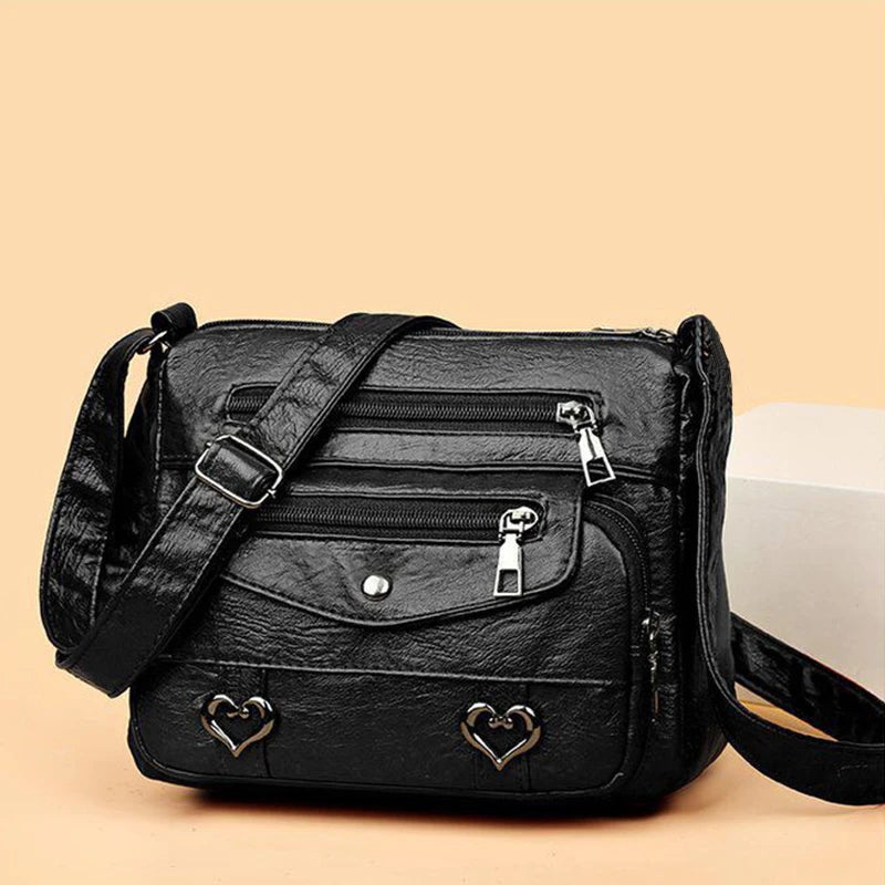 Neutral Rectangular Bag Men Women Crossbody Large Capacity Casual