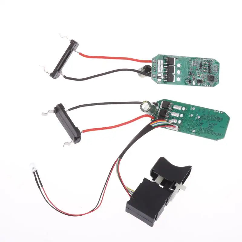 1PCS 16.8V Lithium Drill Control Board + Switch Assembly 18V Brushless Drill Circuit Board Switch 07115 Vue