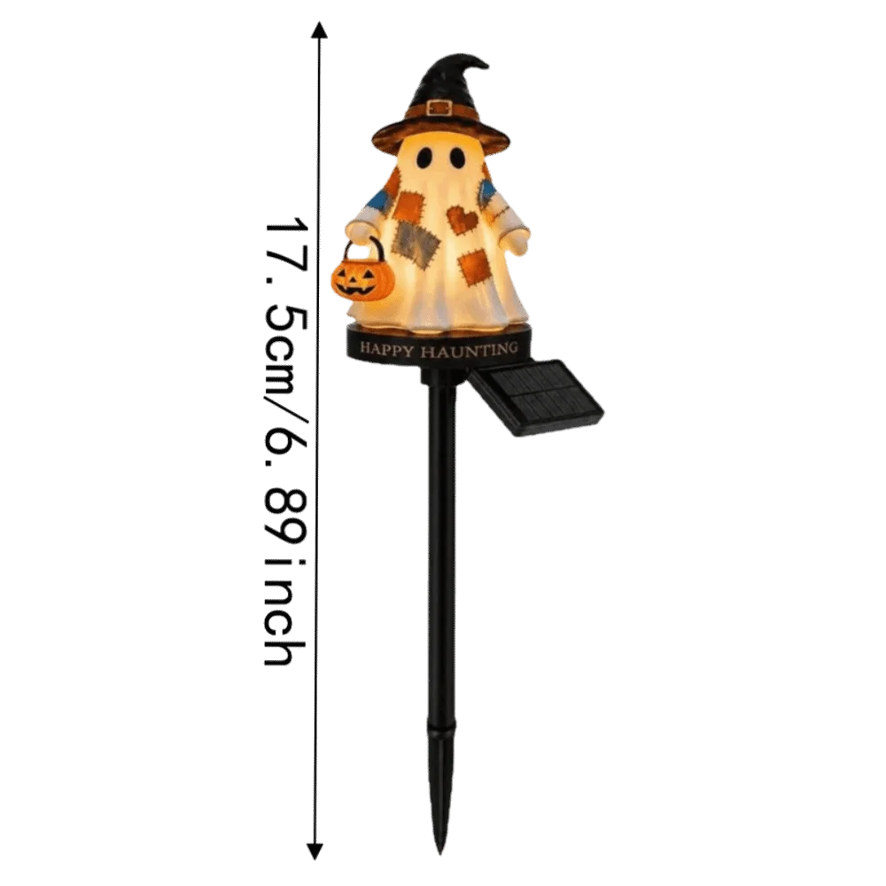 Waterproof Solar Garden Stake Lights Auto On/Off LED Garden Light Solar Lawn Light Ghost Shape Unique Shape Solar Path Light Vue