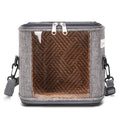 Portable Small Pet Carrier Bag Breathable Mesh Travel For Kitten Sugar Glider Guinea Pig Hamster Outdoor Birthday Gift Cute Cozy Vue A1