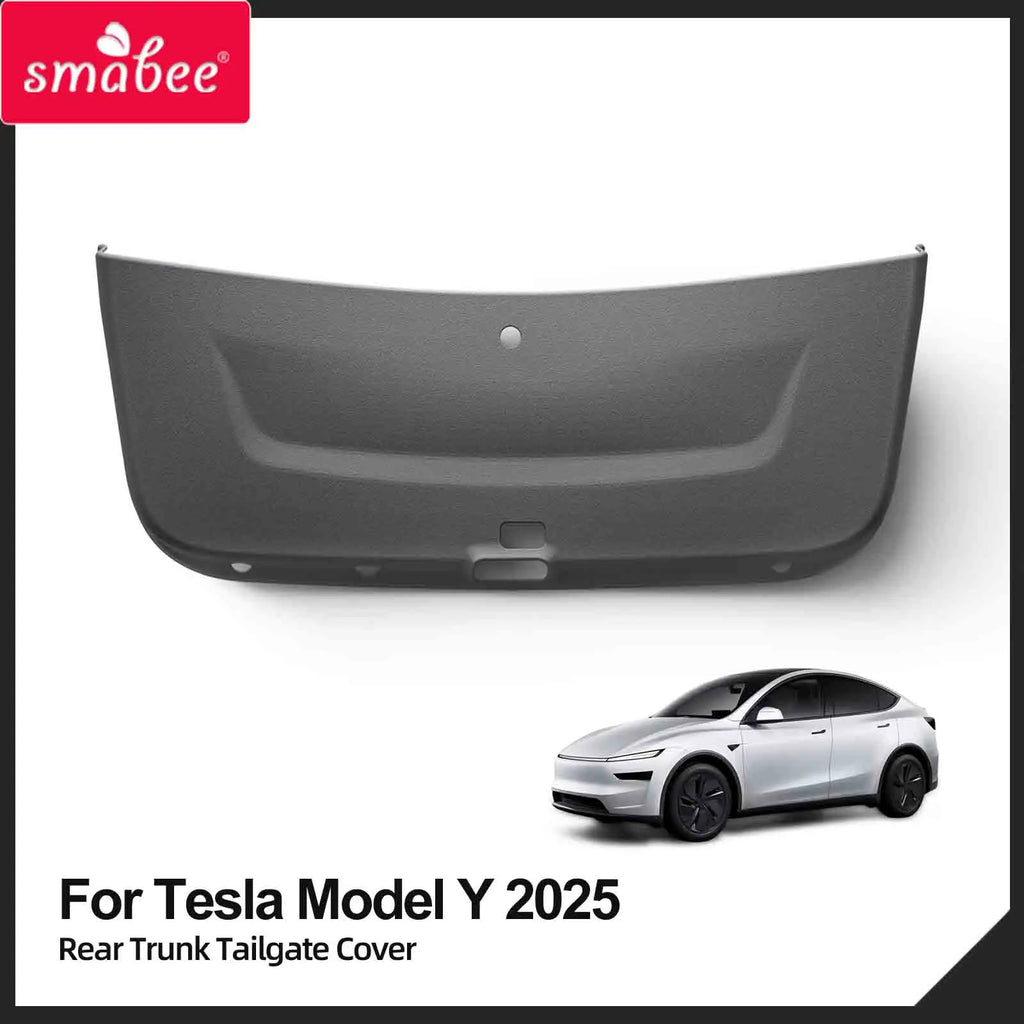 Smabee Trunk Tailgate Protection Pad for Tesla Model Y Juniper 2025 2026 (not fit RWD Version) Car Rear Trunk Door Anti-dirt Mat Vue