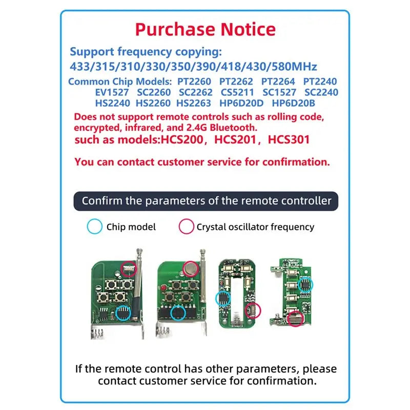 Hot-Smart App Compatible Tuya Wifi-RF Bridge 310-580Mhz Smart Door Controller For Remote Control And Voice Control Via Vue