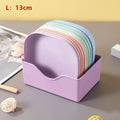 Reusable Fruit Dessert Plates Washable Multifunctional Snack Dishes