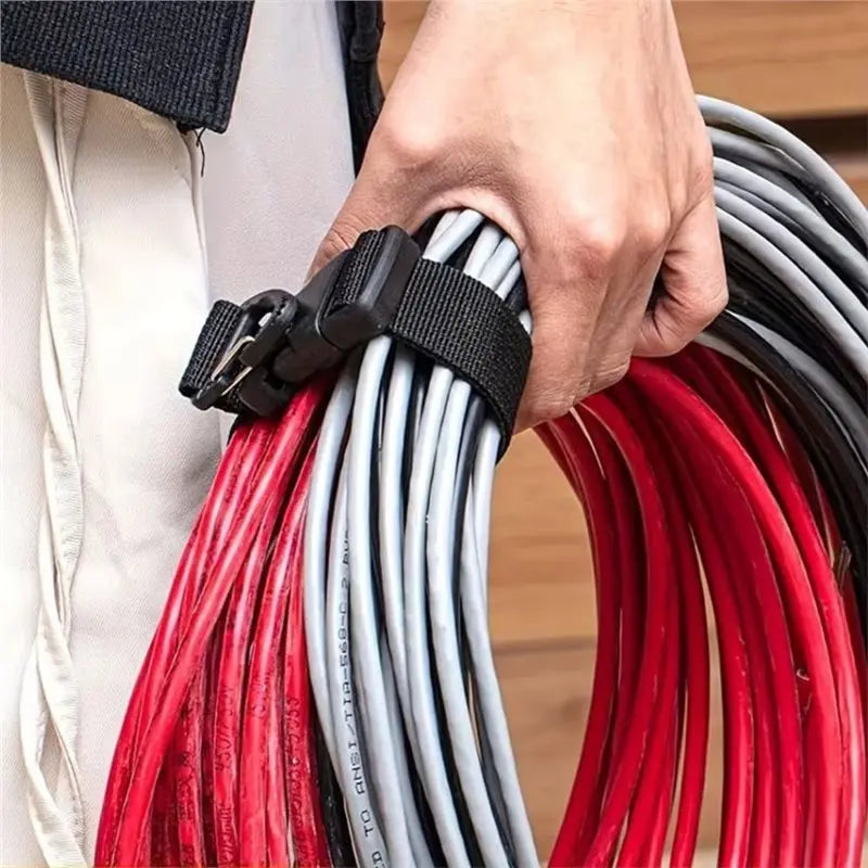 Hot-18Pack Extension Cord Holder Organizer Storage Straps For Garage Vue