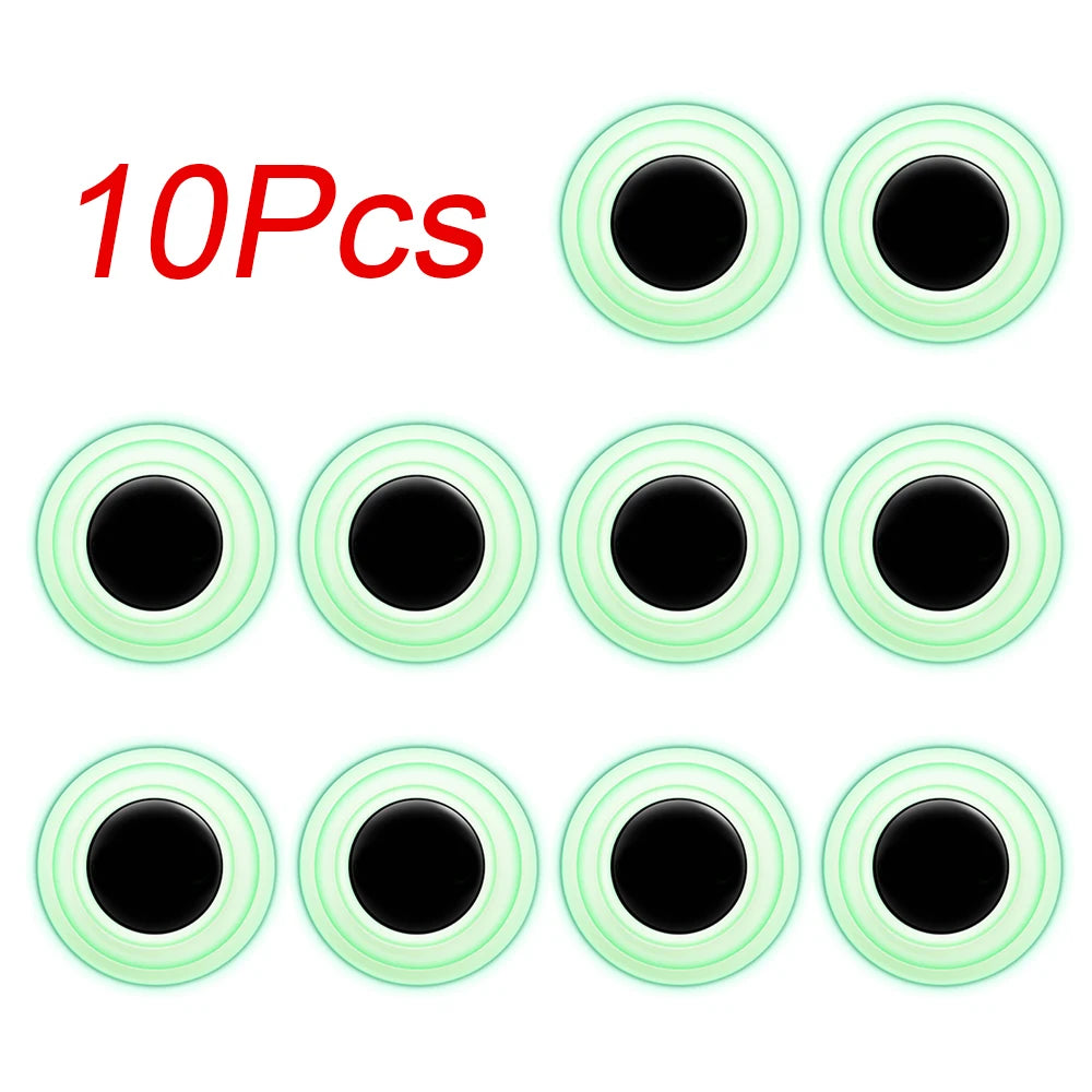 10pcs Silicone Car Door Shock Stickers Absorber Switch Buffer Shock Absorber Shock Pad Automotive Exterior Accessories Decors Vue
