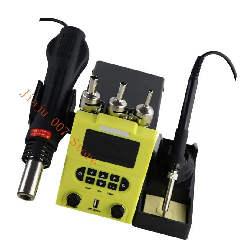 Digital Soldering Station Hot Air BGA Rework Desoldering Tool Soldering Rework Station Vue