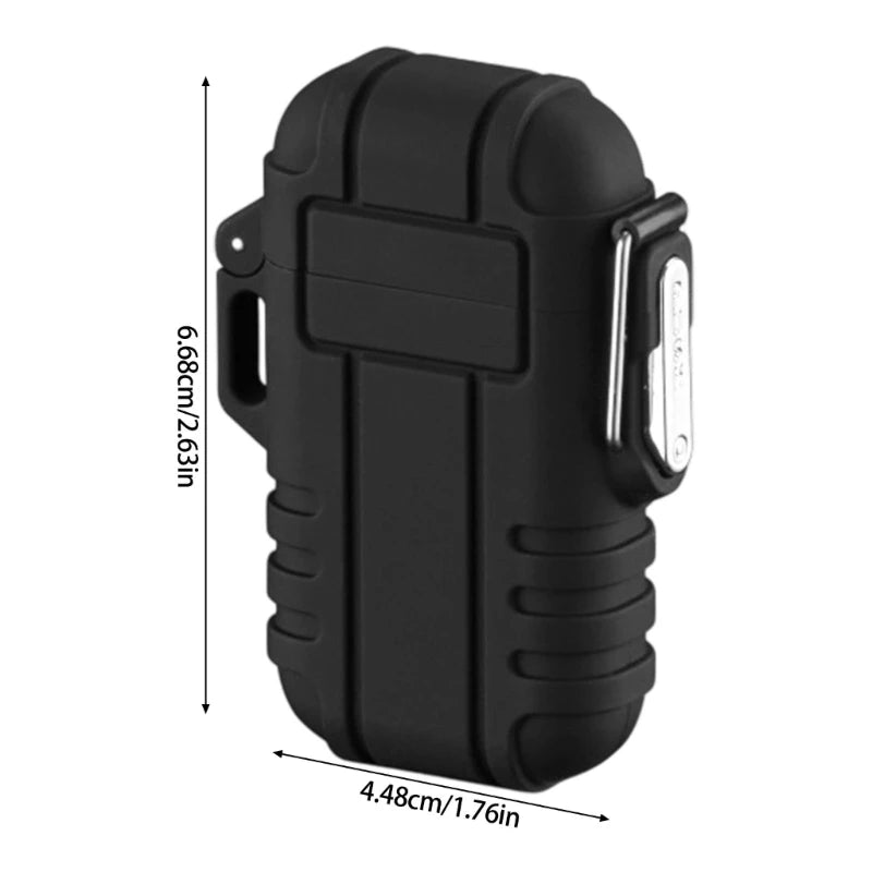 Windproof Blue Flame Torch Lighter – Waterproof Camping Gas Torch Lighter Vue