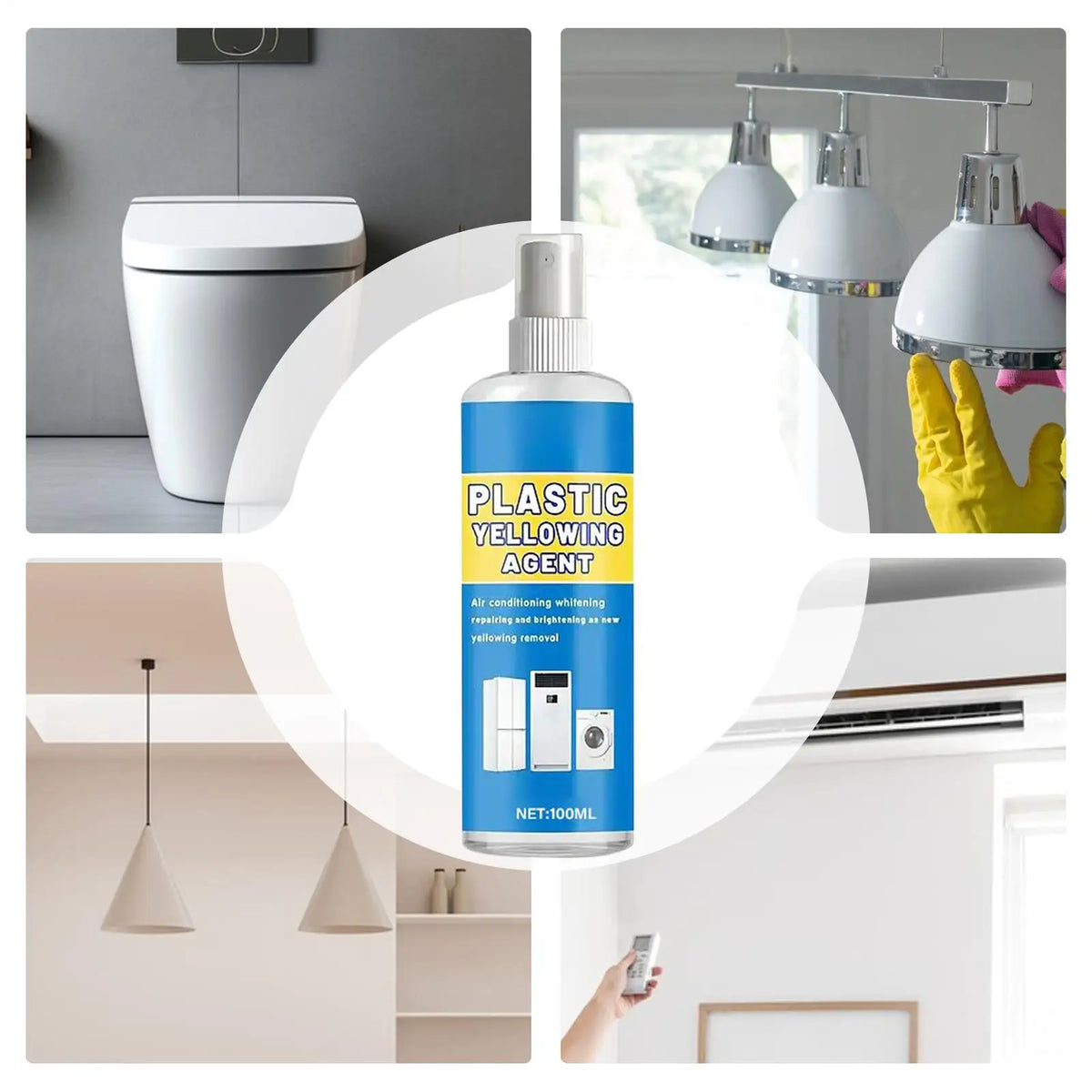 Multipurpose Appliance Cleaner & Yellowing Restorer 100ml All-Purpose Cleaner Vue