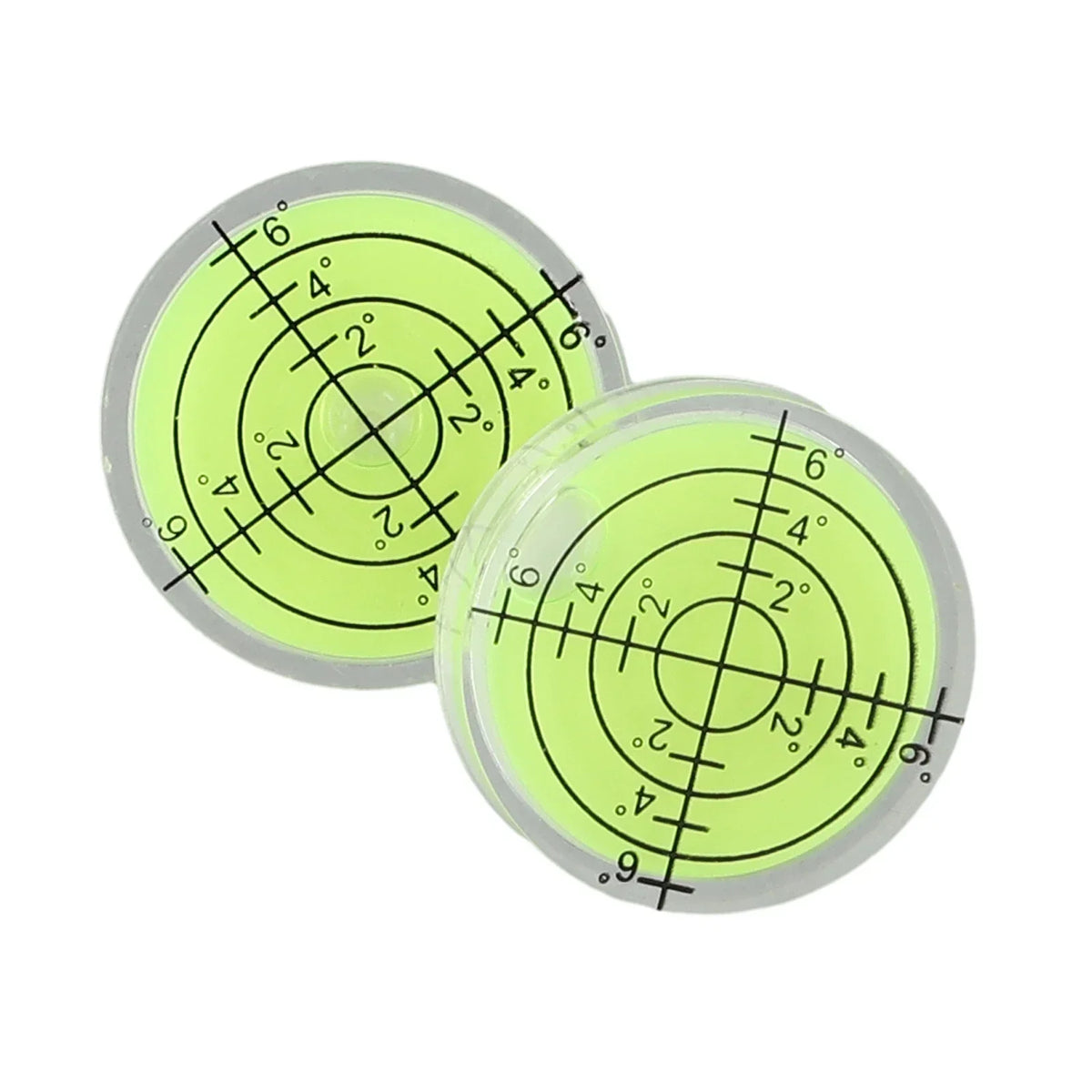 Mini Round Spirit Bubble Level Tool – 2pcs | Precision Spirit Bubble Level Vue