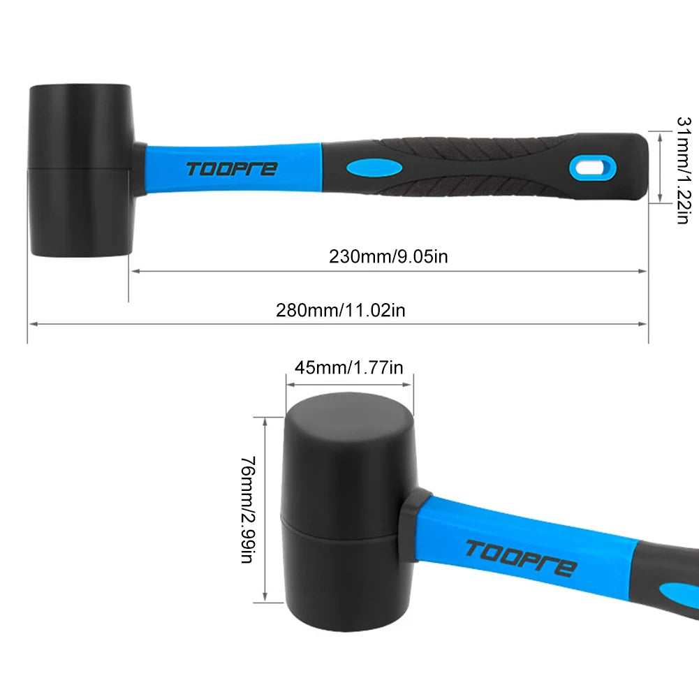 TOOPRE Bicycle Rubber Hammer – Headset & BB Repair Tool Bicycle Repair Hammer Vue