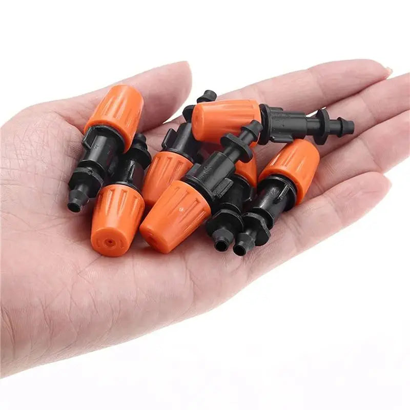 ABKW-250 Pcs Drip Irrigation Spray Nozzle, Water Spray Nozzle, Adjustable In 2 Modes: Water Mist And Water Column Vue