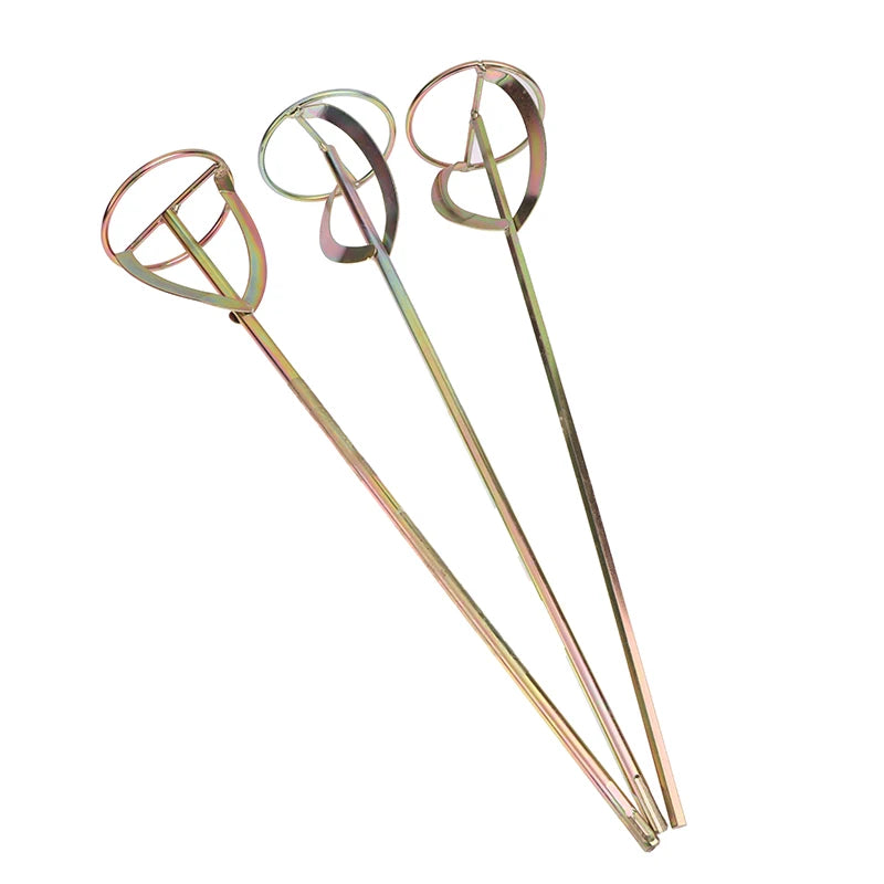 1PCS S-type Mixer Drill Paint Stirring Rod Handheld Paint Plaster Mortar Mixing Paddle Machine Power Tool Accessories Vue