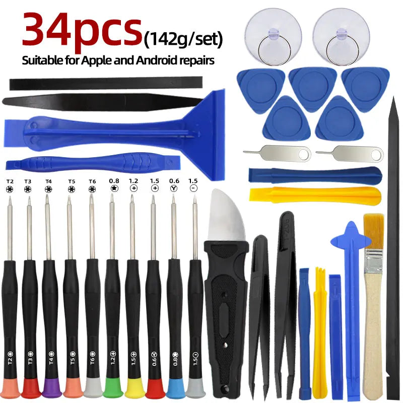 Precision Screwdriver Set For Mobile Phones, Laptops, Tablets, And Computers, Suitable For Small Maintenance And Disassembly Vue