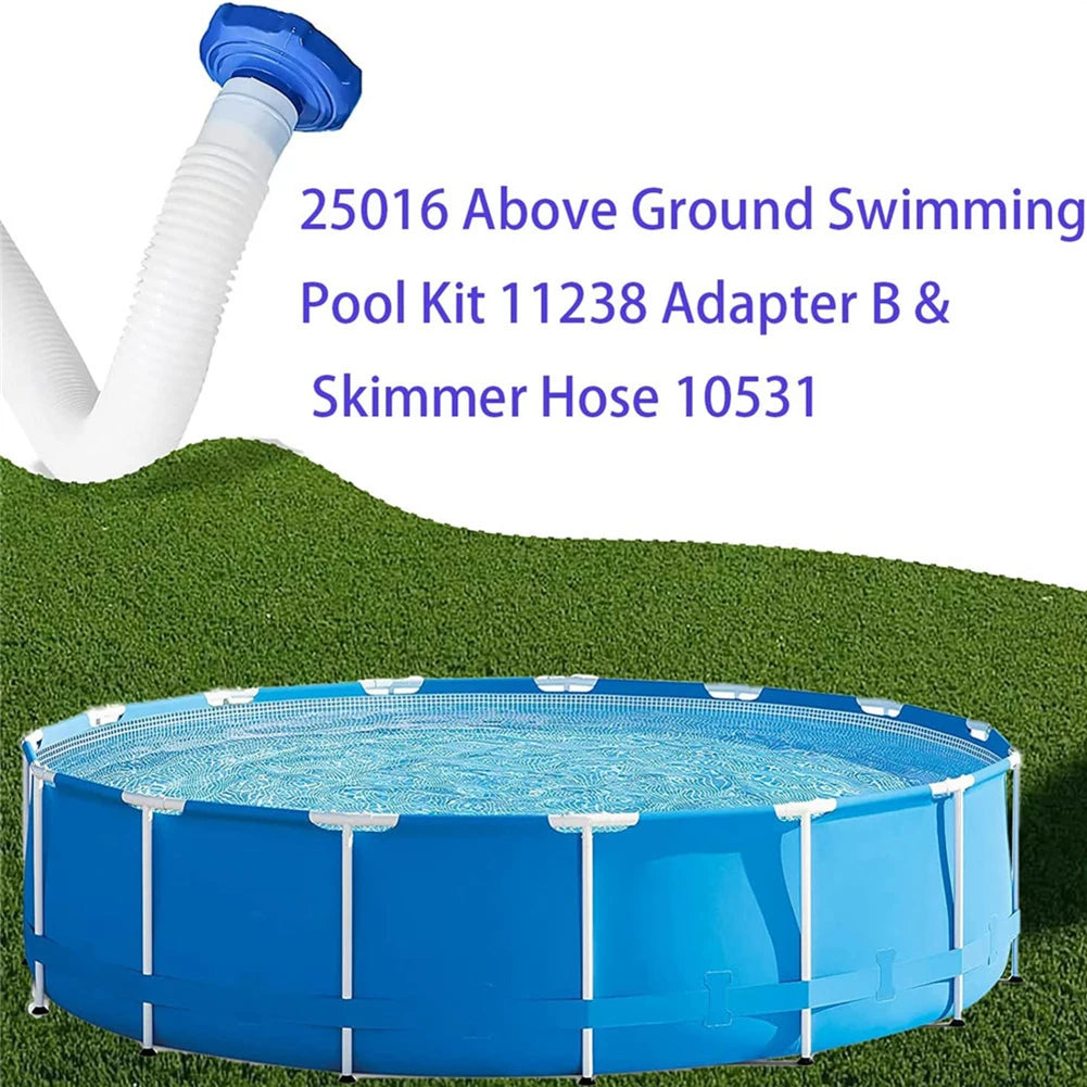Pool Skimmer Hose Adapter for Intex Deluxe Maintenance Kit Pool Skimmer Adapter Vue