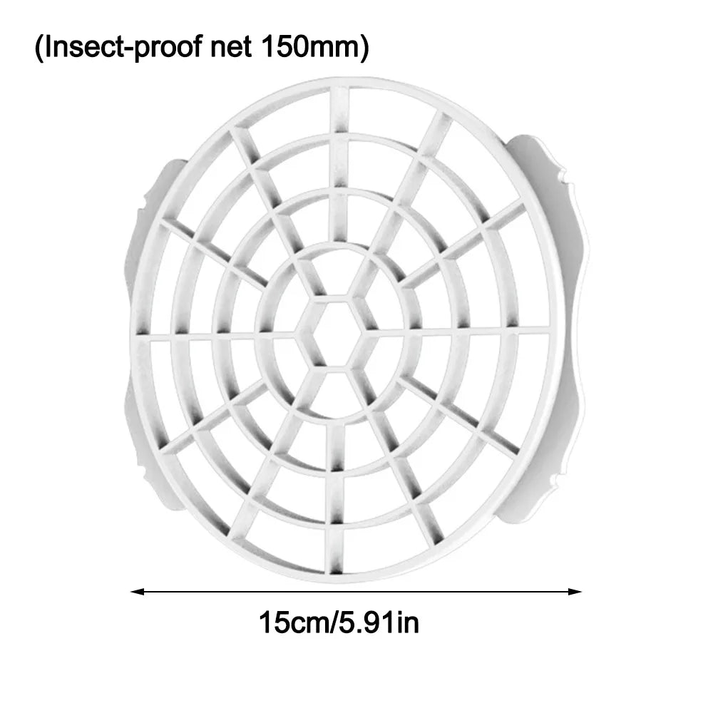 ABS Air Conditioner Exhaust Hose Connector Replacement Round Square Vue 10