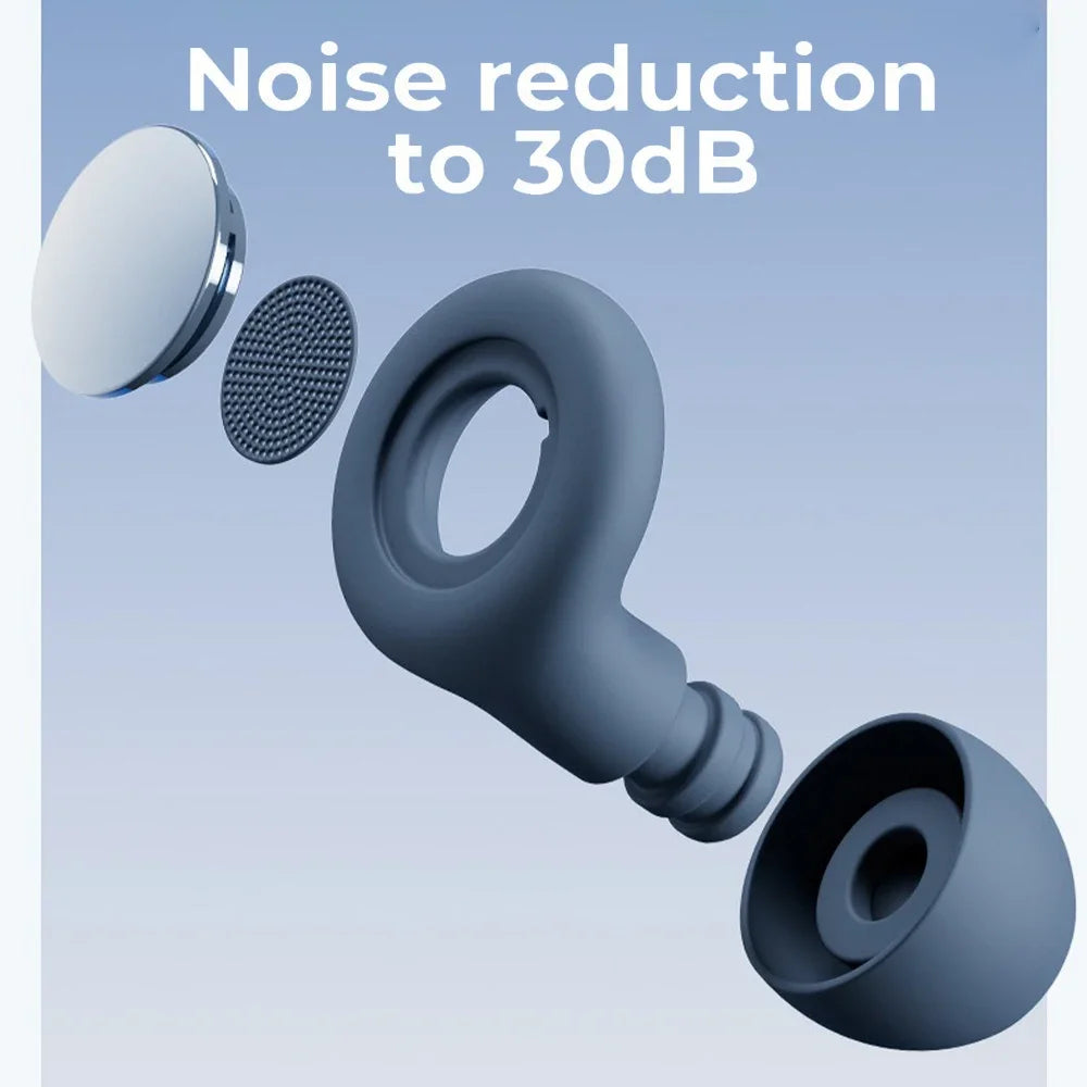 Silicone Ear Plugs Sleeping 25dB Noise Cancelling Hearing Protection Vue