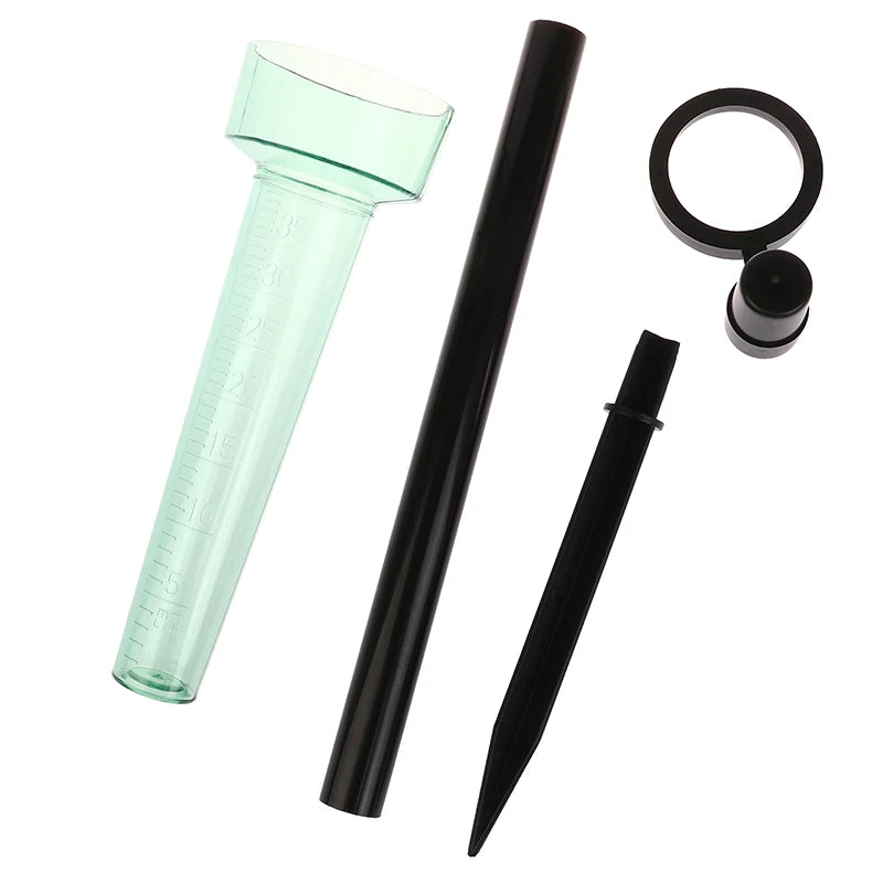 Portable Polystyrene Rain Gauge Measurement Tool For Garden Water Ground Outdoor Rain Meter Collect Rainwater Vue