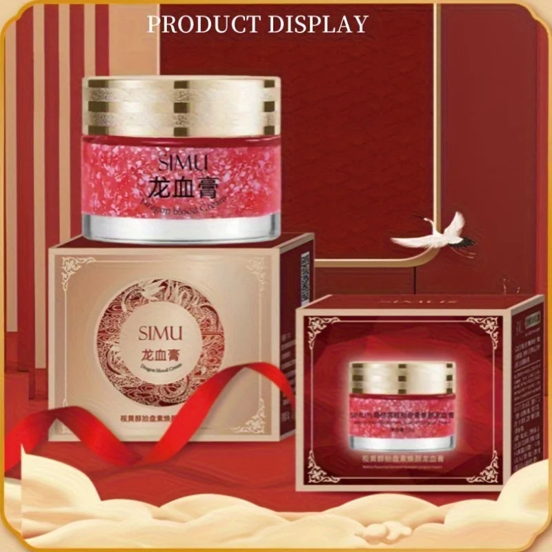 1 Bottle of Retinol Placenta Rejuvenating Dragon Blood Cream, for Delicate Skin, Makes Skin More Radiant, Moisturizes the Face, Valentine's Day Gift, Birthday Gift, Mother's Day Gift. Vue