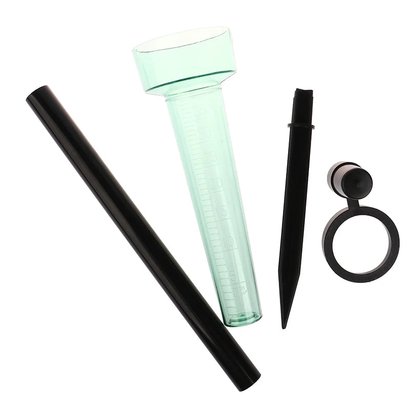 Portable Polystyrene Rain Gauge Measurement Tool For Garden Water Ground Outdoor Rain Meter Collect Rainwater Vue