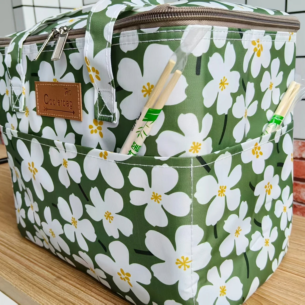 Multifunctional Outdoor Insulated Tote 4 Pockets Large Capacity