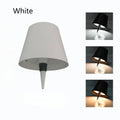 Wireless Table Lamp LED Wine Bottle Base Rechargeable Vases Light Touch Switch Bar Dining Lamp Vue 01White