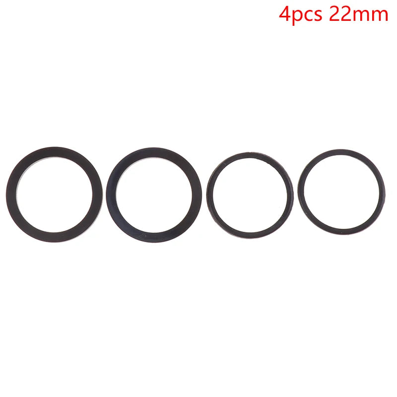 Bike Disc Brake Caliper Piston O-Ring 4Pcs Leakproof Sealing Ring Set Universal Motorcycle Maintenance Essential Accessories Vue 22mm