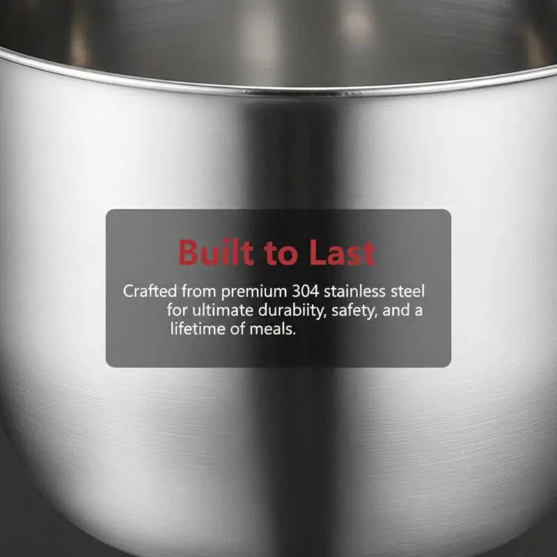 Food Grade 304 Stainless Steel Children Soup Bowl Single Ear Anti Scalding Handle Durable Noodle Cup for Toddler Meals Vue