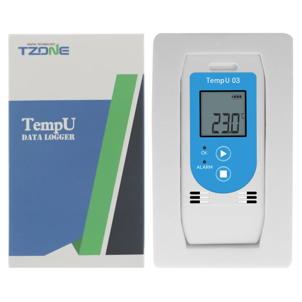 USB Temperature & Humidity Data Logger | Reusable RH Recorder Data Logger Vue