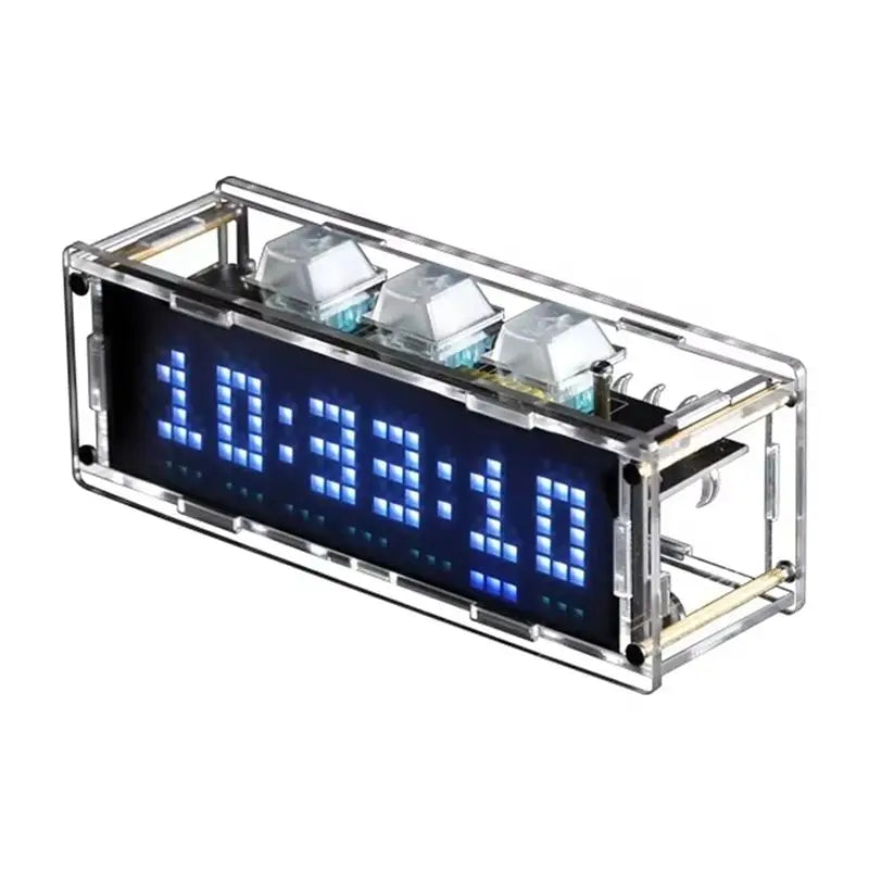 ABKW-RGB Ambient Light With Mechanical Keycap Clock Support Timer 3 X 6 Color Lighting Effect Wifi Connect Mobile Phone PC Vue Default Title