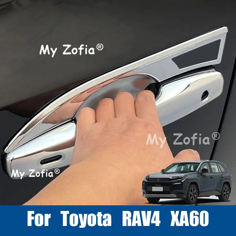Toyota RAV4 XA60 Door Bowl Guard & Handle Trim 2026–2027 Car Door Trim Guard Vue