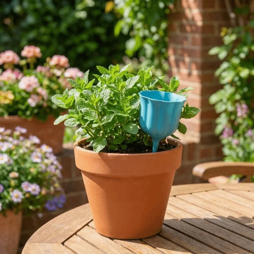 Portable Automatic Drip Irrigation System Plastic Moisturizing Self-Watering Stakes Mini Auto Waterer Potted Plants Vue