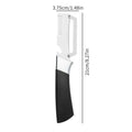 Stainless Steel Vegetable Peeler with Wooden Handle, Kitchen Slicer & Potato Peeler, Multifunctional Tool with Bottle Opener Vue B