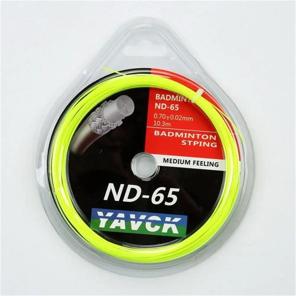 Sport Equipment 0.7 mm Badminton Training Carbon Nanofiber Badminton String Badminton Net Badminton String Line Shuttlecock Net Vue bright green