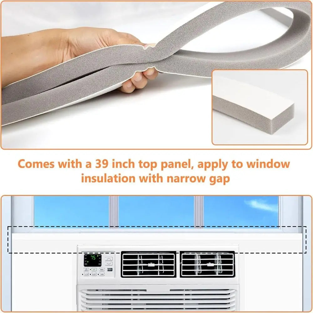 Gap Kit EVA Material Foam Panels With Tape Heat Insulation Insulation Panel Dustproof Windproof Insulation Board Home Use Vue