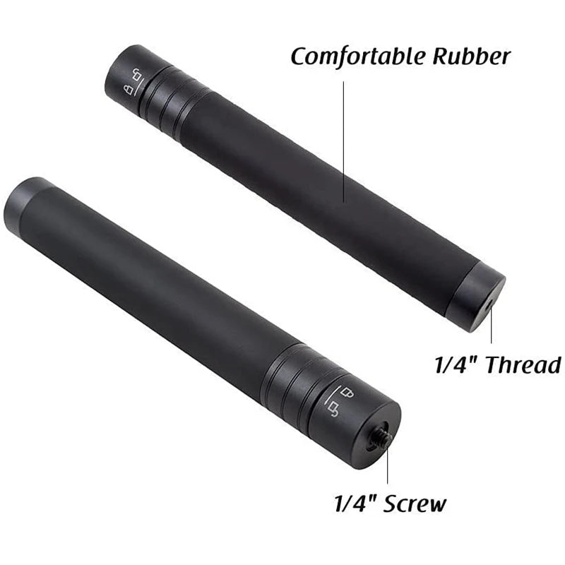 Extension Rod Pole For Stabilizer Max Length 73cm Aluminum Alloy Pole with 1/4 Inch Screw for Gimbal Stabilizer Zhiyun Feiyu Vue