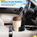 Car Cup Stand Magnetic Phone Holder Universal 2 in 1 Multifunction Extendable 360° Rotation Adjustable Auto Smartphone Bracket Vue Default Title