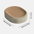 Sisal Cat Scratching Pad Reusable Cat Scratcher Cat Scratch Bed Nest for Pet Sleeping Playing Grinding Small Medium Large Cats Vue large B
