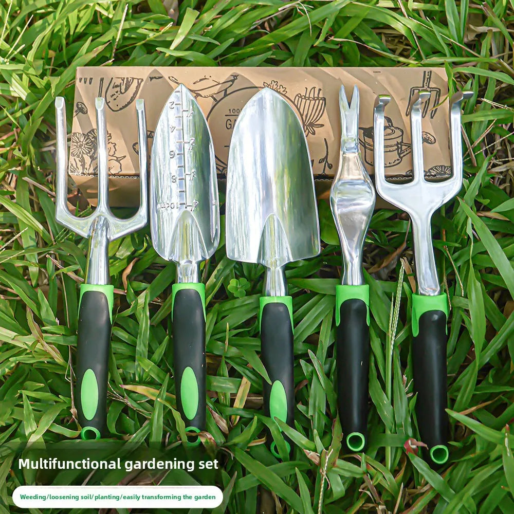 Gardening Tool Set Portable Garden Shovel for Planting Flowers, Transplanting Weeds,Lawn Farms, Plant Care Supplies Vue
