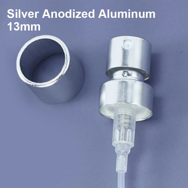 13mm 15mm 18mm Fine Mist Sprayer Nozzle Bayonet Type Spray Pump for 15mm Aluminum Bottle Replacement Bottle Cap Accessories Vue A5