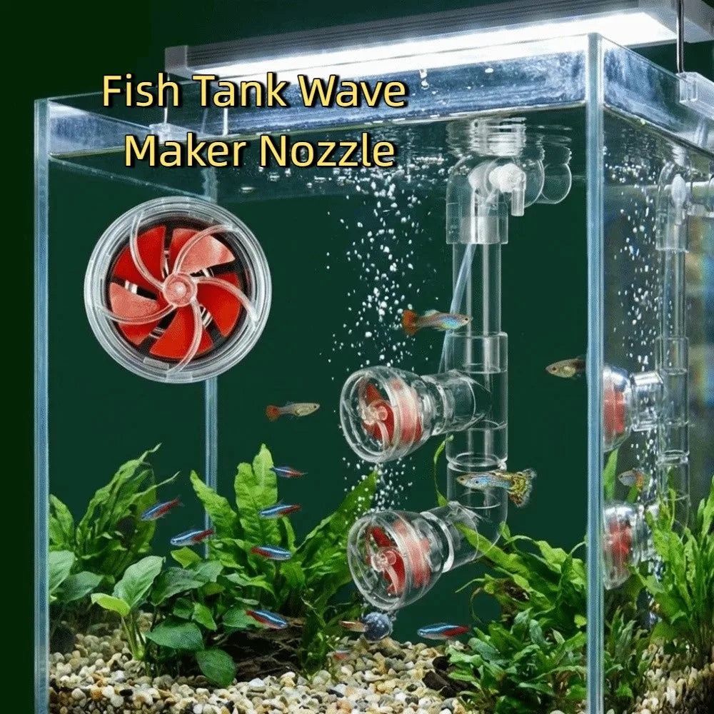 Plastic Rotary Pump Head Transparent Side Filter Compatible Auto-Rotating Fan Kit Filter Modification Rotary Type Vue