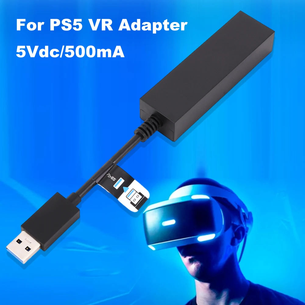 For PS4 Camera Adapter for PS5 Console Mini Camera Adapter USB3.0 Mini Camera Connector for PS5 PS4 VR 4 PS5 VR Connector Vue