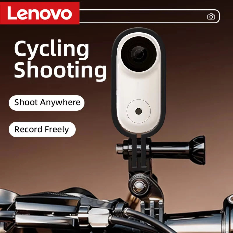 Lenovo Portable Mini Action Camera 4K HD Thumb POV Camera Body Cam Wearable Helmet Recorder Magnetic Pocket Sports Camera Vue
