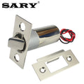 Small electronic bolt lock DC12V door lock concealed electric control lock access control electric lock wooden door iron door Vue DC12V