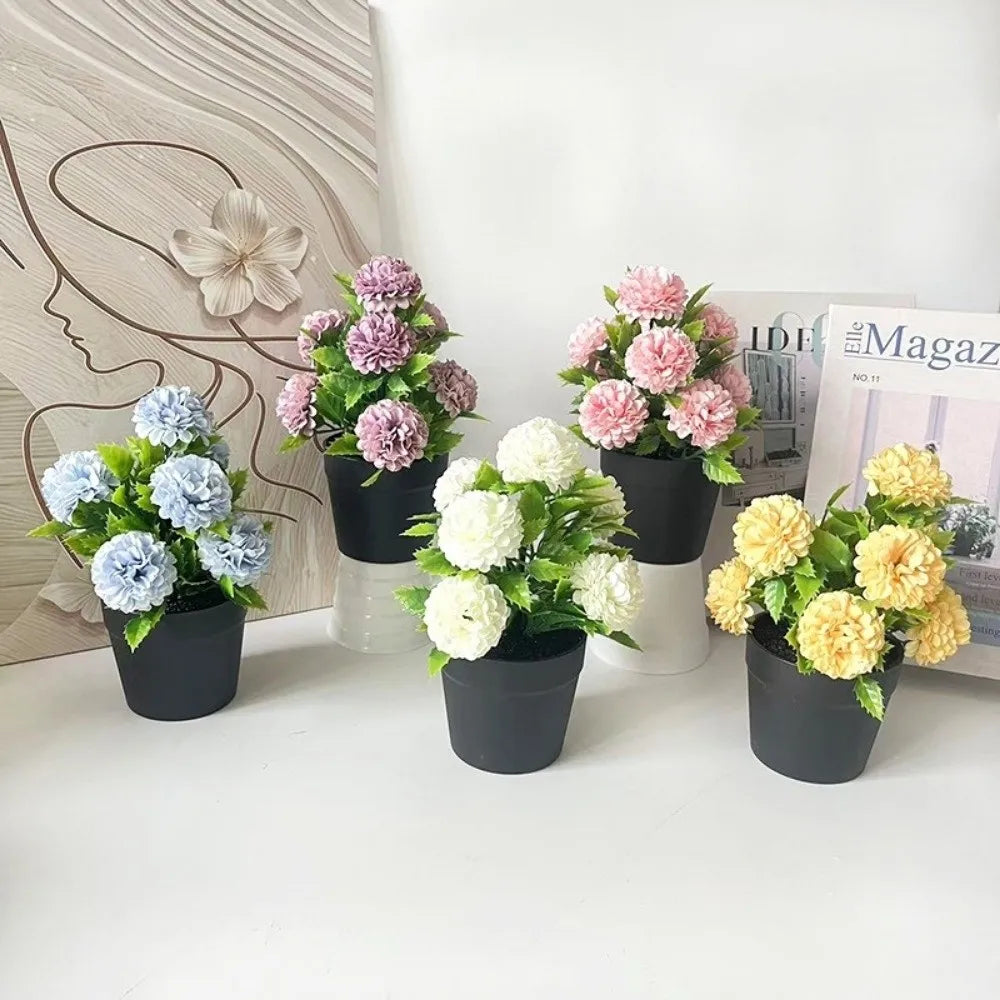 Sweet DIY Artificial Flowers Multi-color Ornaments Fake Flowers Bouquet Home Decor Simulation Silk Peony Hotel Decoration Vue